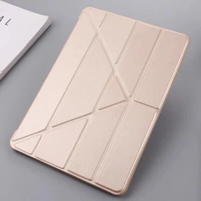 Funda inteligente abatible de cuero PU para iPad 5ta/6ta/7ma generación Mini A17 Pro EE. UU. Foto 1 de 4