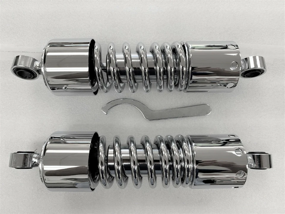 Amortiguadores bobber cromados de alta resistencia Honda VTX1800 11"  Foto 1 de 1