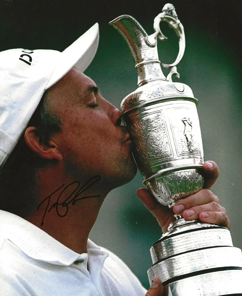 Foto firmada por Tom Lehman PGA Golf 8x10 autografiada 2 Foto 1 de 1