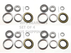 (4) BK3-200 Trailer Bearing Kits 25580/20 14125A 14276 for 7000# Seal 2.250'' - Picture 1 of 2