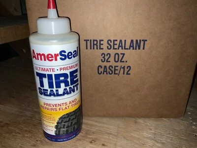 💥 AMERSEAL 32 oz TIRE  SEALANT CASE OF 12  MADE USA retirement SALE! GREAT BUY! - Image 1 of 4