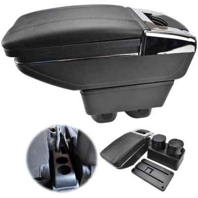 For Nissan Versa 2007-2011 2009 US Center Console Container Armrest Storage Box Foto 1 de 4