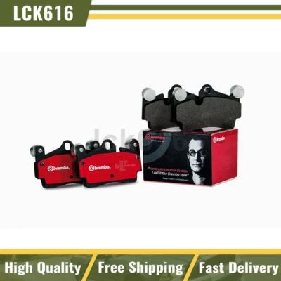 Brembo Brake Pads Ceramic Pads Front Kit (4pcs) For 2012-2016 BMW 528i xDrive - Image 1 of 4