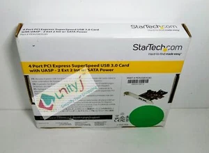 StarTech 4 Port PCI Express USB 3.0 Card - 2 External & 2 Internal - SATA Pow... - Picture 1 of 1