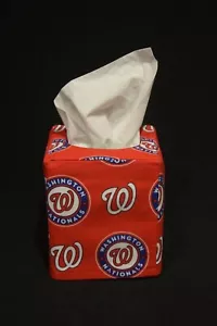 Funda de caja de pañuelos boutique de los Nacionales de Washington - Imagen 1 de 1