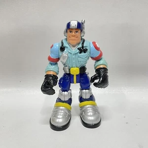 Rescue Heros Modellino Fisher Price 2001 pompiere - Foto 1 di 4