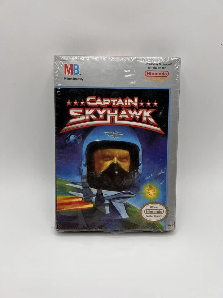 Captain Skyhawk For Nintendo NES Brand New Package Plastic Ripped - Image 1 of 4