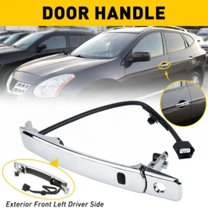 1x Door Handle Front Left Driver Side 80645-CA000 Fit for 2010-2013 Nissan Rogue - Picture 1 of 21