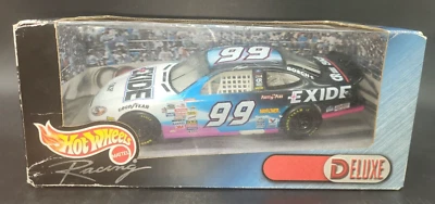 风火轮比赛日 #26487 Exide #99 Jeff Burton Nascar 压铸汽车 1999 1:24 — 第 1/4 张图片