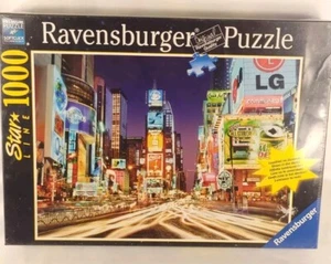 Ravensburger 1000PC Times Square NY New York City GLOW IN THE DARK New Sealed - Picture 1 of 7