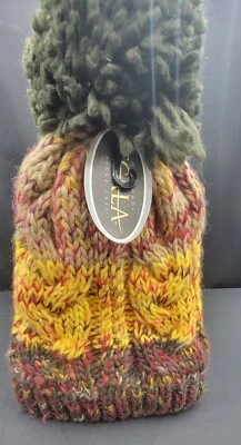 Gorro de invierno Scala Collection para mujer OS multicolor tejido acrílico pompón Foto 1 de 4