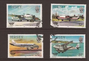 1984 Jersey, Civil Aviation, Fine Used Set of Stamps, SG 340-3 #73 - Picture 1 of 1