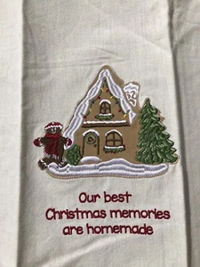 Park Designs Our Best Christmas Memories are Homemade Tea Towel New - Picture 1 of 7