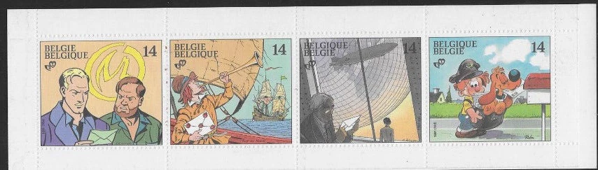 Belgium - Booklet - 1991 - COB B22** - SCOTT 1418a - Youth Philately - MNH - - Image 1 of 1