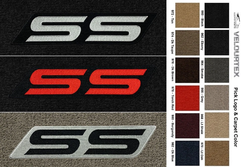 Lloyd Mats Velourtex Chevrolet Impala SS 4 Pc Floor Mats (2006-2009)  Foto 1 de 4