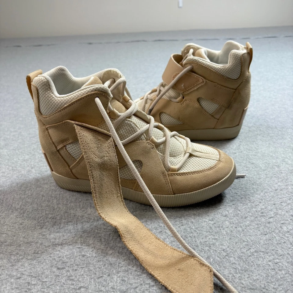 Sorel ботинки женщина 8,5 желтовато-коричневый вне N о Sport на танкетке туфли на шнуровке кроссовки открытый - Изображение 1 из 4