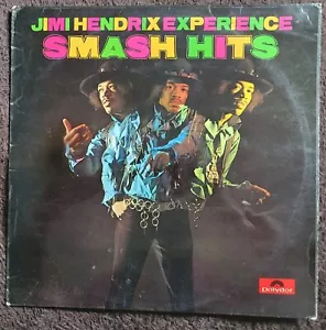 JIMI HENDRIX EXPERIENCE - SMASH HITS. 1968 UK ROCK 12" COMPILATION L.P. RE-ISS - Picture 1 of 4