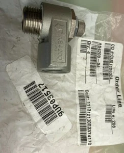 Lot of 2) SMC AS4200-04 Speed Controller, 1/2" Male NPT X 1/2" Female NPT - Picture 1 of 6