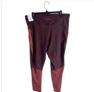 Nike Pro SE Full Length RTW Leggings Womens Size XXL FN3162 652 Burgundy NWT - Picture 1 of 10