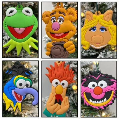 Juego de 6 adornos para árbol de Navidad de los Muppets ~~ TOTALMENTE NUEVO ~~ Foto 1 de 4