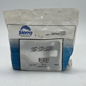 NEW - SIERRA THERMOSTAT KIT 18-3653 MARINE BOAT REPLACES OMC/OMC COBRA - Bild 1 von 4