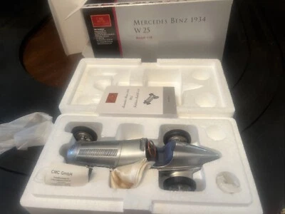 Coche de carreras Mercedes Benz W25 1934 1/18 CMC Foto 1 de 4