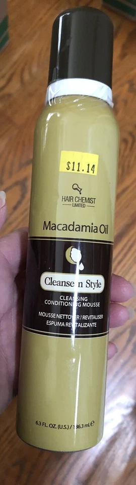 Nueva Mousse Acondicionadora Limpiadora de Aceite Profesional MACADAMIA Foto 1 de 1