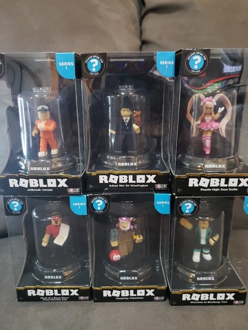 ROBLOX DOMEZ Roblox 15th Anniversary Complete Set of 6 Figures Exclusive Codes Cover