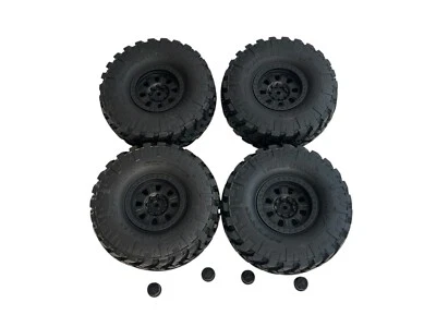 NEW AXIAL CAPRA 4WS CRAWLER TIRES 12mm HEX WHEELS NITTO TRAIL GRAPPLER M/T 1.9" - Image 1 of 3