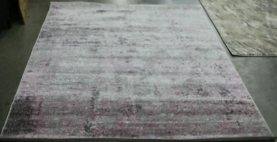 LIGHT GREY / PURPLE 5'-1" X 7'-6" Stained Rug Reduced Price 1172602493 ADR130M-5 - Image 1 of 4
