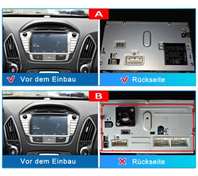 Android13 Für Hyundai IX35 Tucson 2009-2015 Autoradio GPS NAVI BT SWC DAB+ 1+32G - Bild 1 von 4
