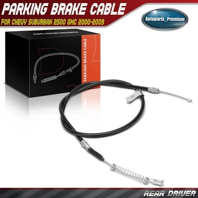 Rear Left Parking Brake Cable for Chevy Suburban 2500 GMC Yukon XL 2500 00-09 - Image 1 of 4