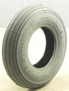 Pneumatisches Rippenprofil 200 x 50 grau Elektromobil Elektrorollstuhl Reifen - Bild 1 von 3