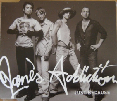 JANE'S ADDICTION Just Because CD Import NEW + NON-LP Live Tracks FACTORY SEALED Foto 1 de 2