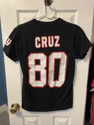 Victor Cruz New York Giants NFL Equipo Ropa Hombre’s Camisa Negra Talla Pequeña Foto 1 de 2