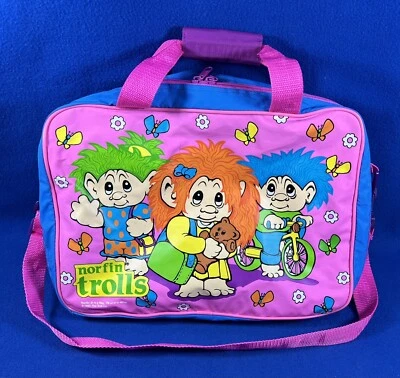 Bolso de hombro Norfin Troll raro 1992 asas/correa para el hombro Foto 1 de 4