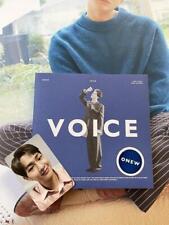 Onew VOICE Blue version With Poster
