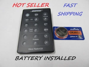 Radio/CD Bose Wave Radio/CD Control Remoto Negro AWRC-1W AWRC-1G AWRC-1P AWRC1P - Imagen 1 de 5