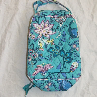 Bolsa refrigeradora de almuerzo aislada de algodón Vera Bradley PEACOCK GARDEN Foto 1 de 4