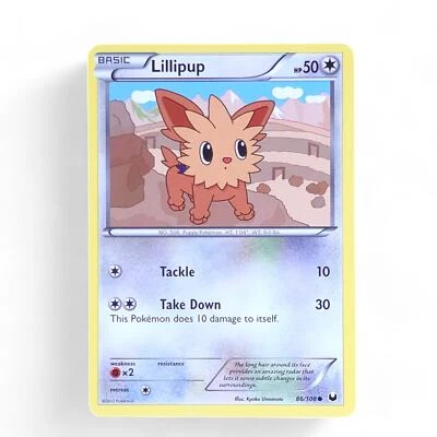 Lillipup 86/108 Pokemon Dark Explorers NM - Image 1 of 2