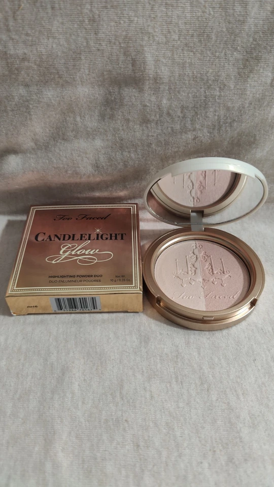 Too Faced Candlelight Warm Glow Highlighting Powder Duo Brush