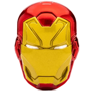 Casco Niue Marvel Iron Man 2024 5 oz moneda color plata certificado #10 - Imagen 1 de 8