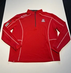 Arizona Wildcats Columbia Golf Omni-Wick 3/4 Zip Pullover Jacke Gr. XL - Bild 1 von 12