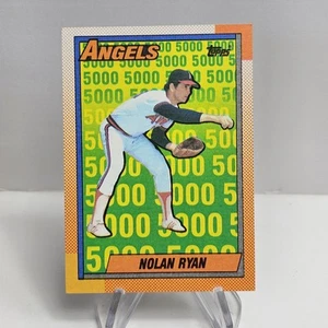 1990 Topps - Nolan Ryan - 5,000 K - Angels - #3 - Picture 1 of 2