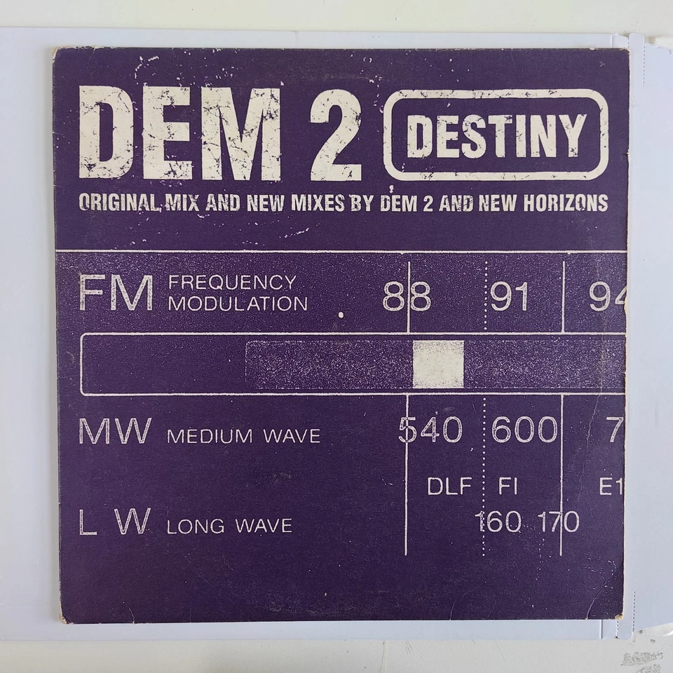 DEM 2 - DESTINY 12” VINYL RECORD UK GARAGE UKG DJ LOCKED ON VGC - Image 1 of 3