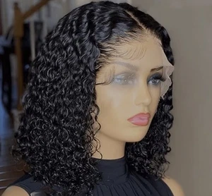 Wear Go Water Wave 13x4 HD Lace Closure Bob Wig, 100% Human Hair, Body Wave - Picture 1 of 1