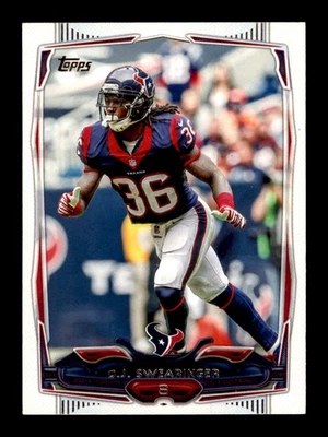 2014 Topps #216 DJ Swearinger Houston Texans - Image 1 of 2
