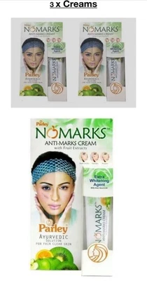  3 x NOMARKS Anti-Marks CREAMS FOR DRY SKIN 100% Original with fruit extracts  - Image 1 of 2
