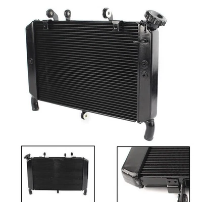 Black Engine Water Cooler Radiator For Yamaha MT-09 FZ-09 2014-2016 2015 Foto 1 de 4