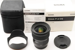 🎦 Lente SIGMA 24mm F/1.4 DG HSM para Canon EF 【EXCELENTE COMO NUEVO en caja... - Imagen 1 de 14